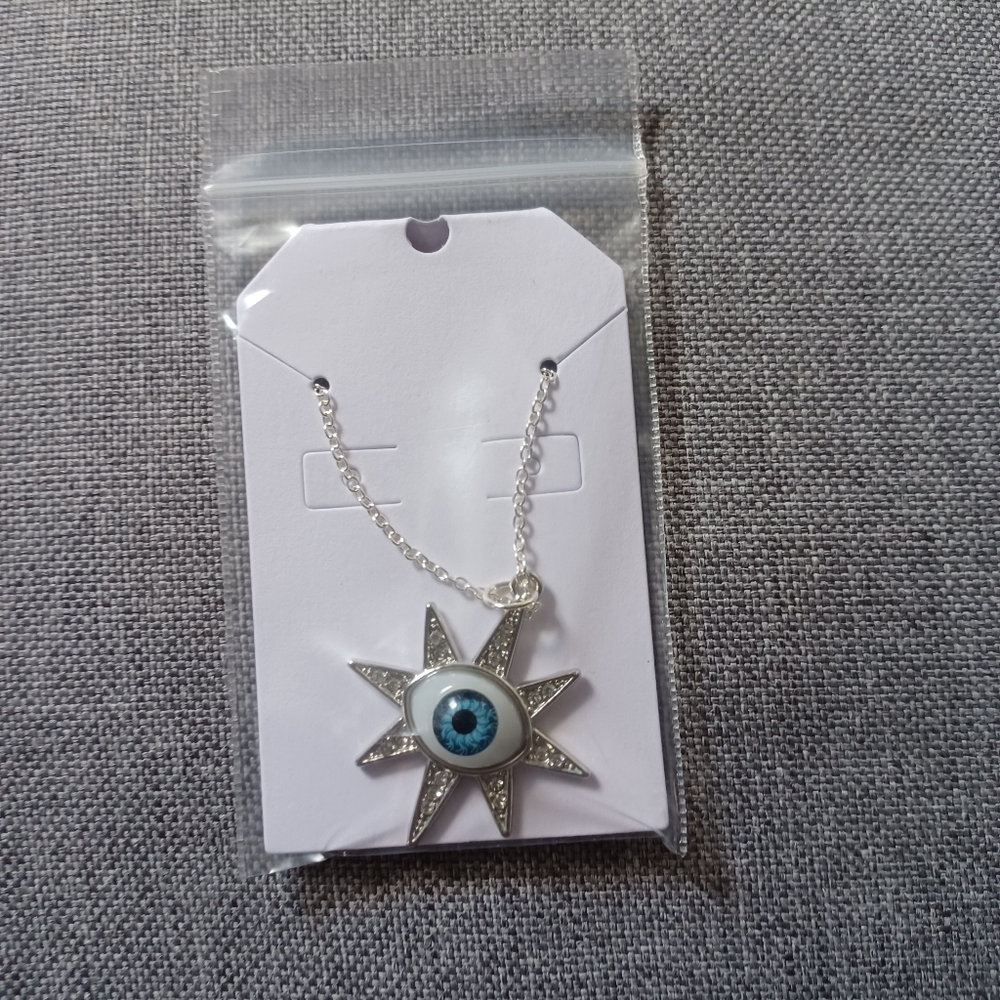 Evil eye necklace